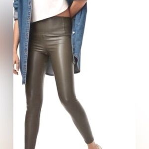 Aritzia Wilfred Free Daria Ankle Vegan Leather Leggings XXS